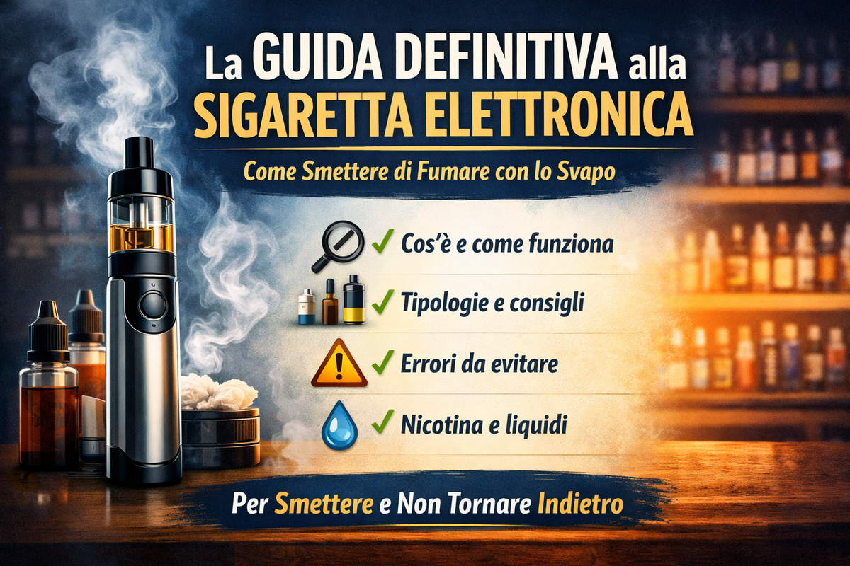 La guida definitiva alla sigaretta elettronica