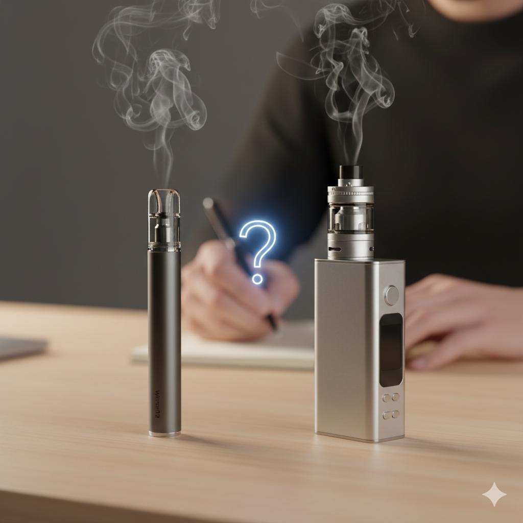 Meglio pod o box mod per iniziare? Differenze spiegate semplice (Guida 2025)
