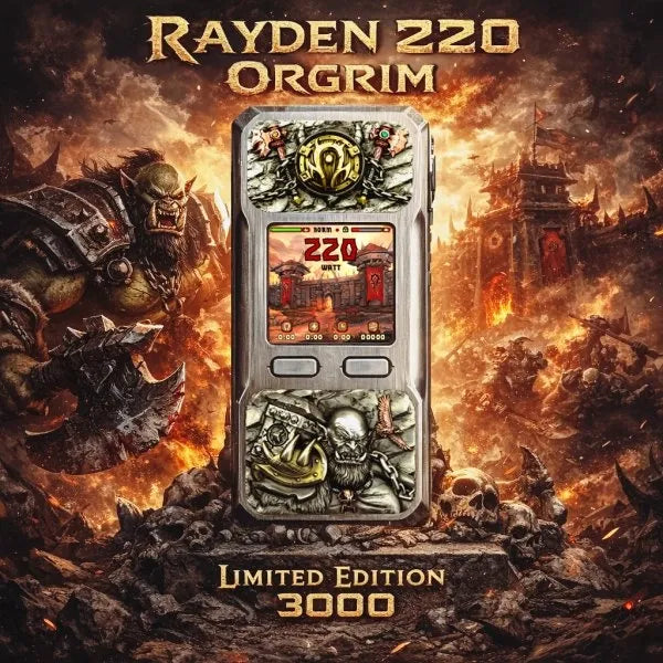 ⚔️ Rayden 220 Orgrim Limited Edition di BD Vape