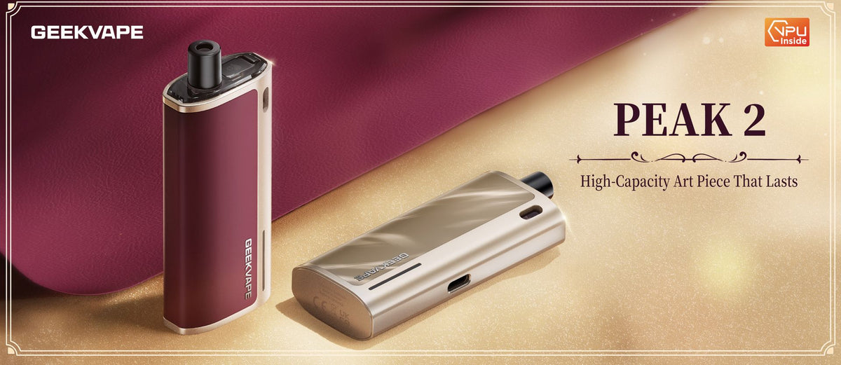 Geekvape PEAK 2 Kit e Pod Ricambio 4ml 0.8Ω – Recensione