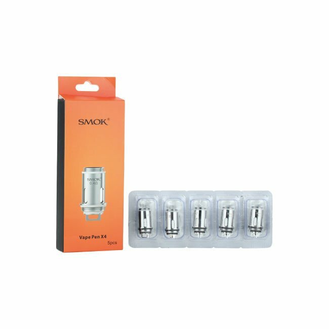 SMOK RESISTENZA VAPE PEN X4 0,4OHM (5 PEZZI)