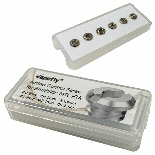 SET VITI PER REGOLAZIONE FLUSSO D'ARIA - BRUNHILDE MTL RTA