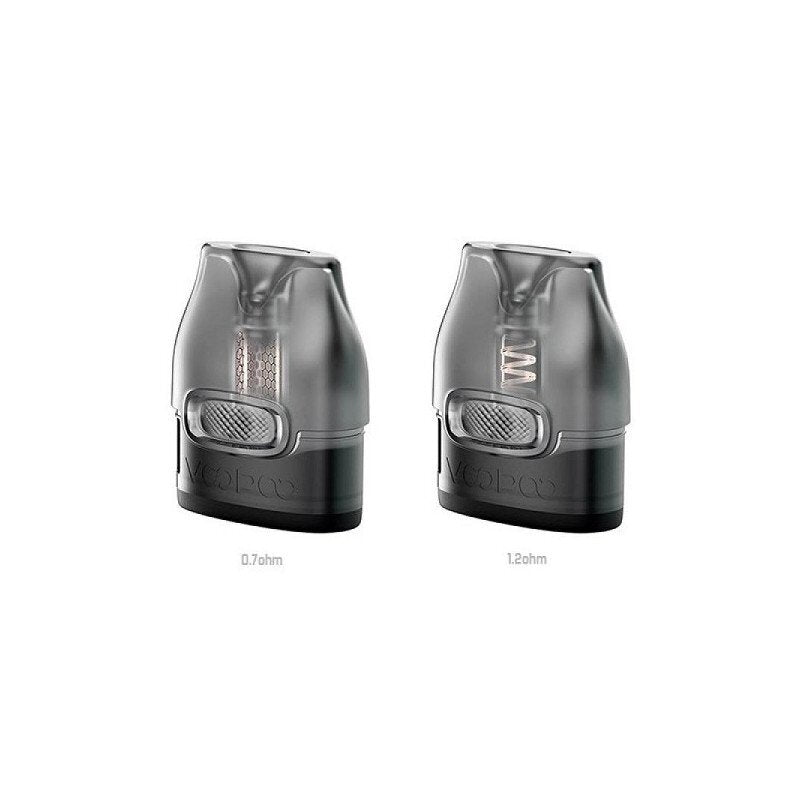 2 PODS 3ML V.THRU VOOPOO