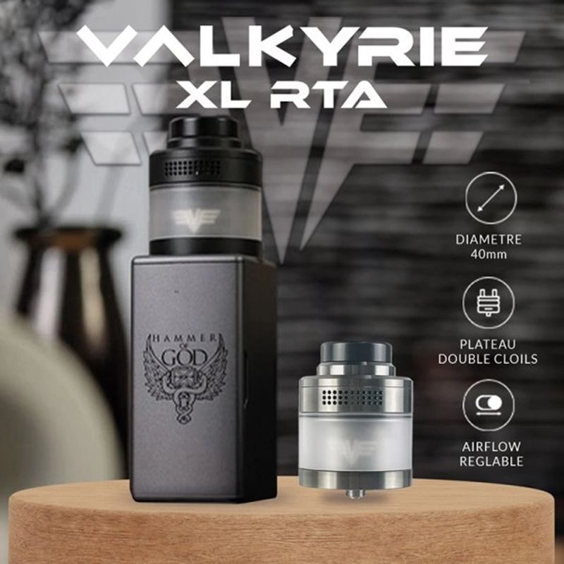 Vaperz Cloud - VALKYRIE XL RTA 40mm