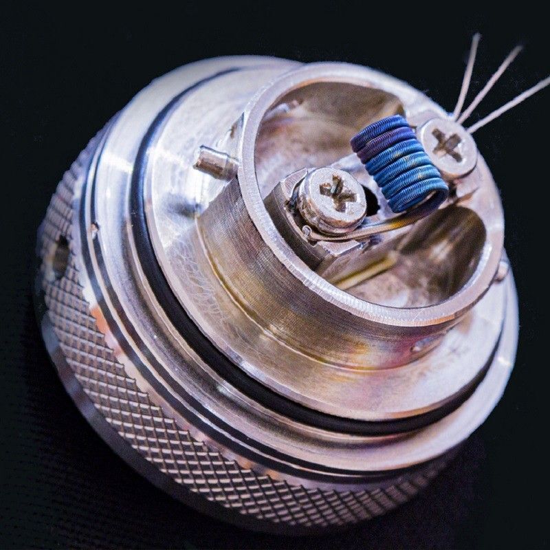 Breakill's Alien Lab - Bullet - Mtl Bf Alien - STEALTH TRIPLE CORE 0.8/0.9ohm ID 2mm 16-18W - 2 PEZZI