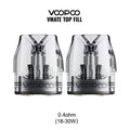 Voopoo - VMATE MAX TOP FILL POD DI RICAMBIO - 2 Pezzi
