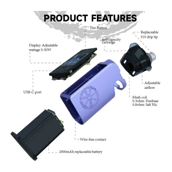 MINIKIN POD System 2000mAh Asmodus