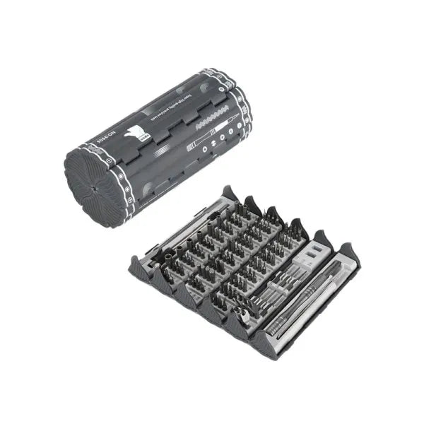 Set di utensili di precisione cilindrici (128 pezzi)