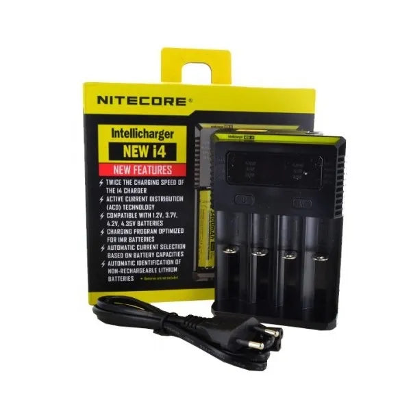 NITECORE CARICABATTERIE I4 Intellicharger