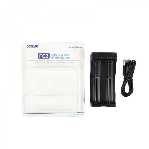 CARICABATTERIE FC2-C USB-C Version - XTAR