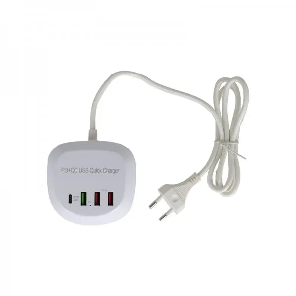 Caricabatterie rapido PD+QC USB WLX-T3P