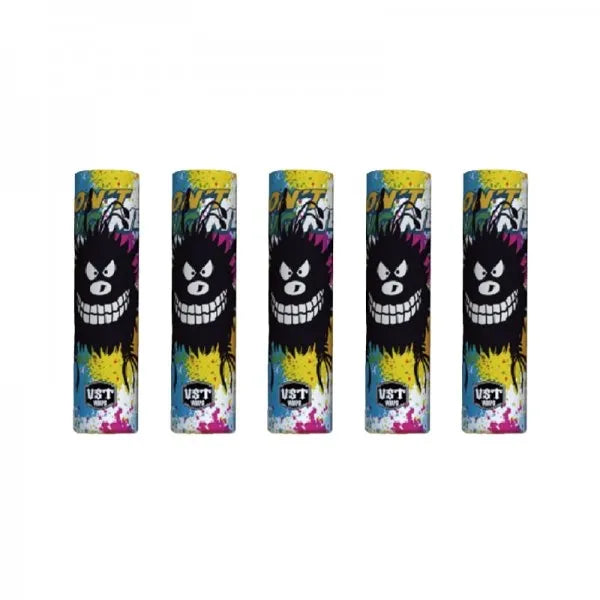 Battery Wraps 18650 Black Madness (5pcs)