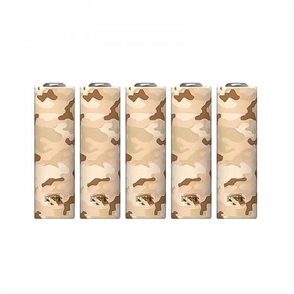 Wraps for 18650 Batteries Military Beige (5pcs)