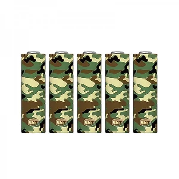 Wraps for 18650 Batteries Military Green (5pcs)