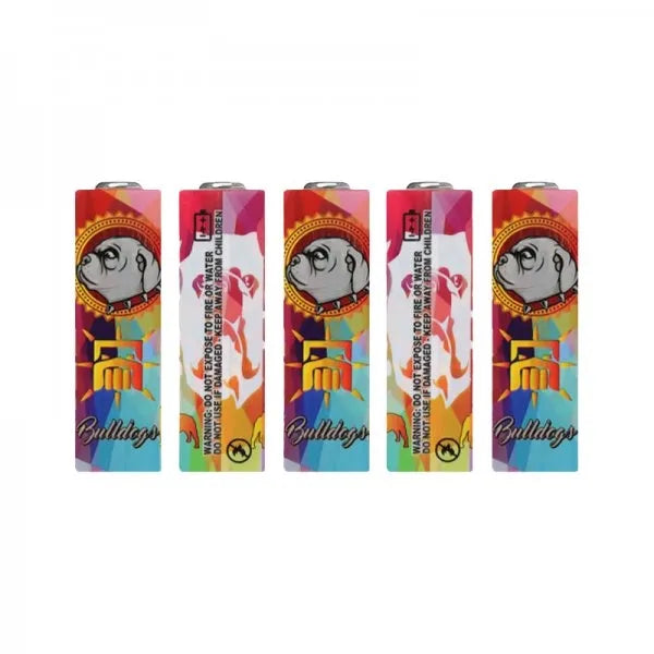 Battery Wraps 18650 (5pcs) Bulldogs