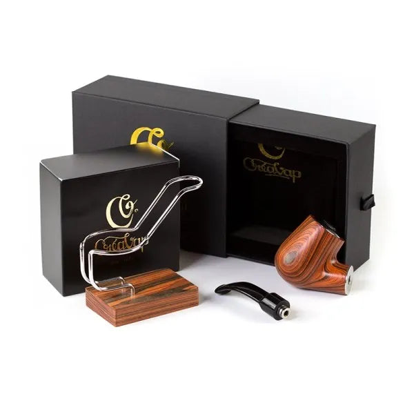 Epipe Bent 18350 Orange SaRaiFo Limited Edition - Créavap
