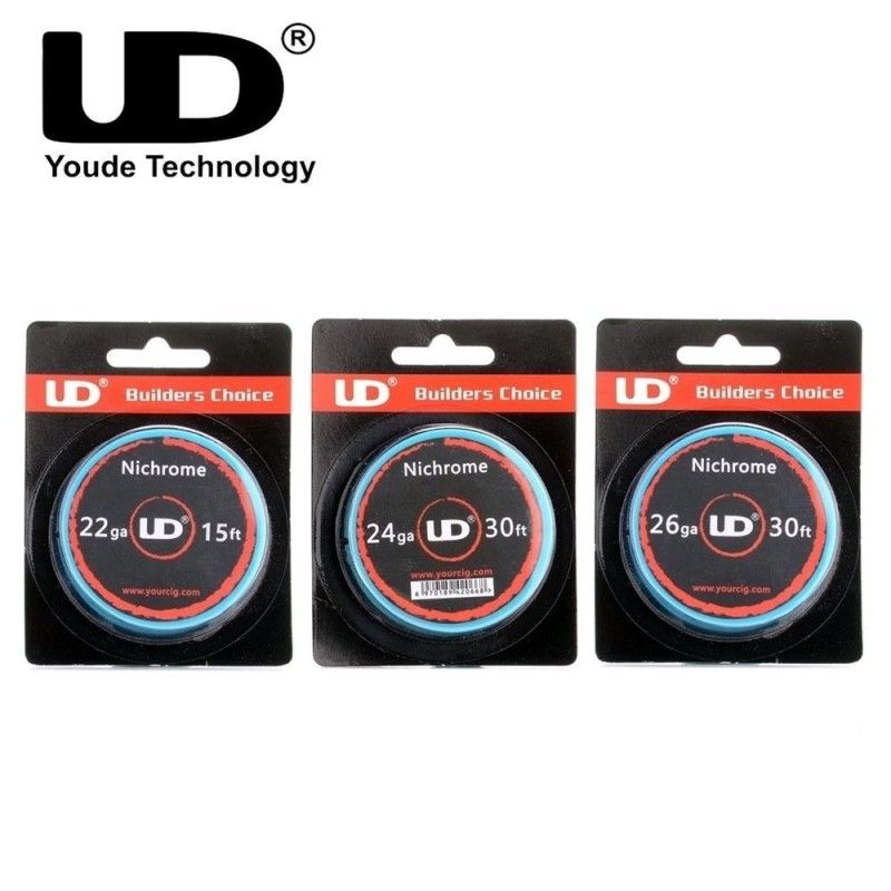 Youde UD - FILO RESISTIVO NI80 24-26-28ga
