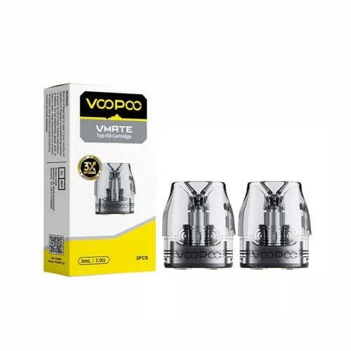 2 POD Ricambio Vmate V3 0.4/0.7Ω 3ml - Voopoo