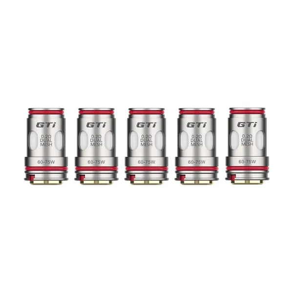 CONFEZIONE DA 5 RESISTENZE GTI 0.2/0.4Ω DUAL MESH VAPORESSO