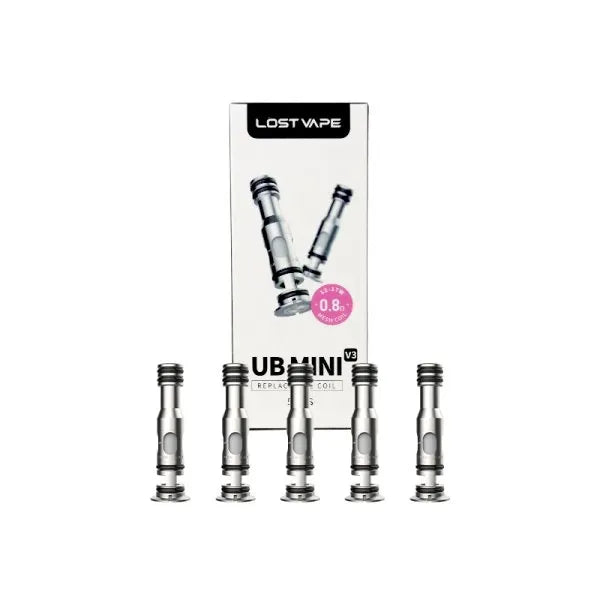Resistenze UB Mini V3 serie 0.6/0.8Ω (5pz) - Lost Vape