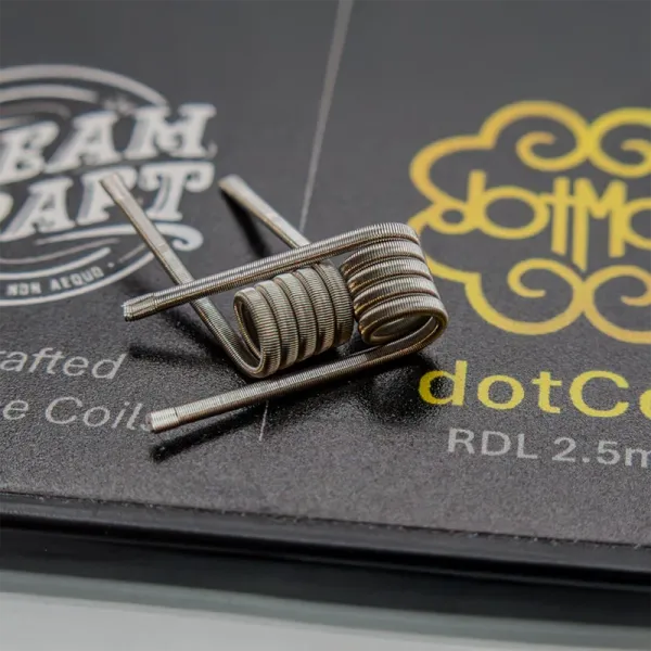 RDL Dual-Core Fused Clapton NI80 0.32Ω (2pcs) - Dotmod x Steam Craft