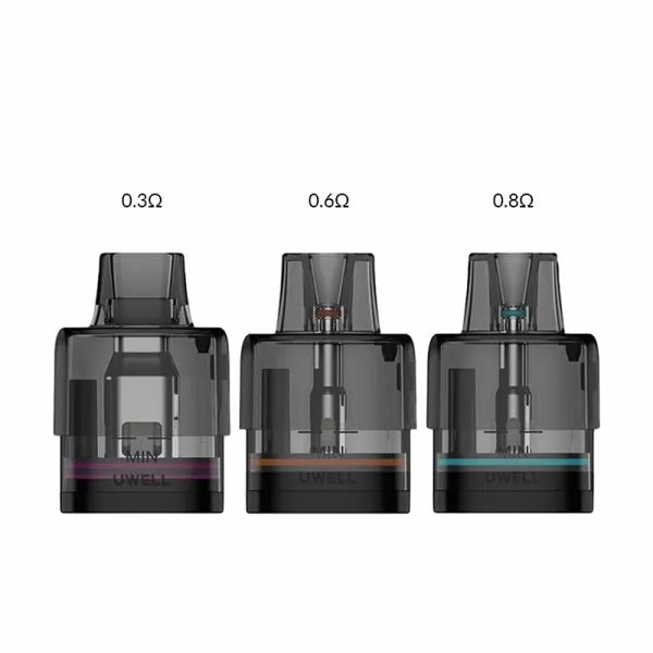 Pod ricambio Typhos 0.3/0.6/0.8Ω 6ml (2pz) - Uwell
