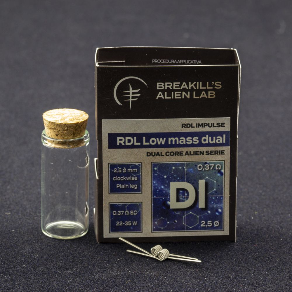 Breakill's Alien Lab - Impulse RDL low mass Dual 2 pezzi - Effetto Crackle