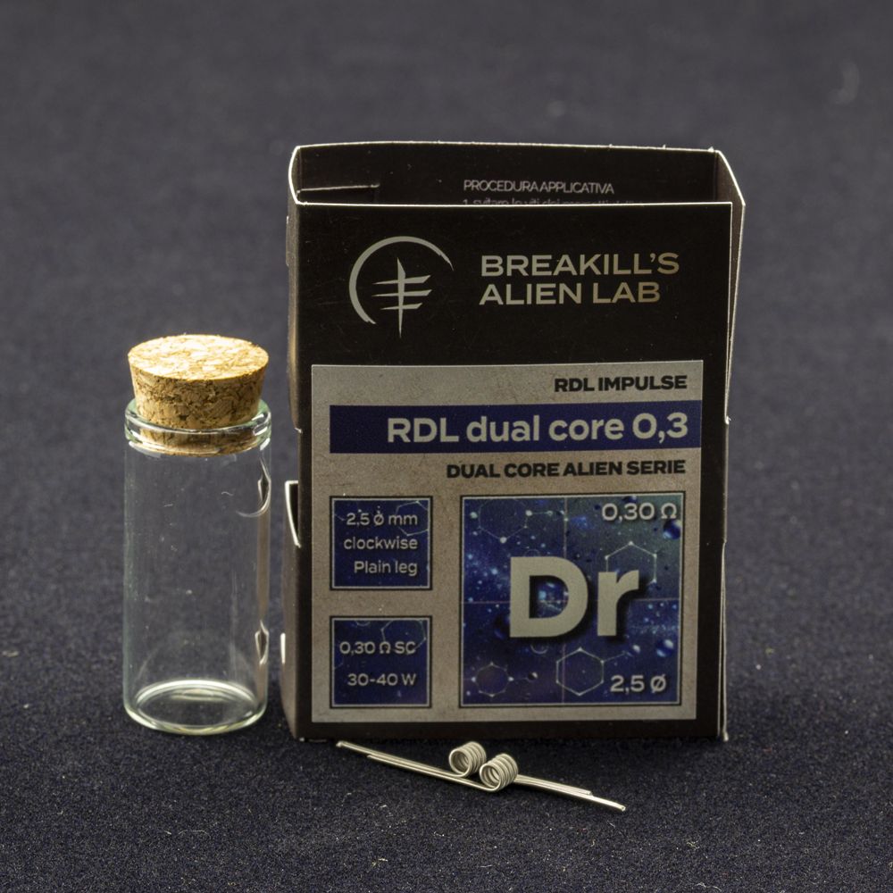 Breakill's Alien Lab - Impulse RDL Dual core 0,3 Dual 2 pezzi - Effetto Crackle