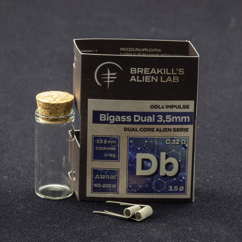 Breakill's Alien Lab - Impulse ODLx Bigass Dual 3,5mm - 2 pezzi
