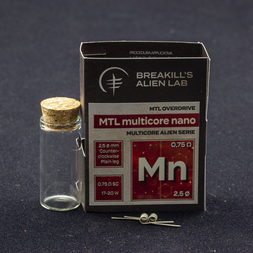 Breakill's Alien Lab - Overdrive MTL multicore nano - 2 pezzi