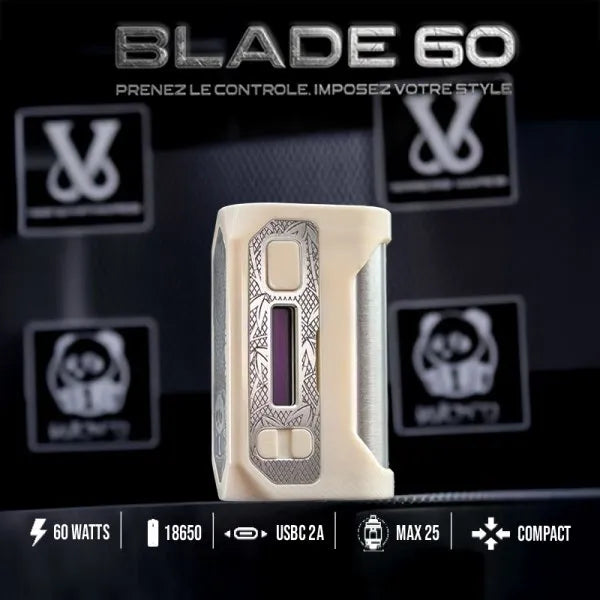 Blade DNA60 Ivory - Vypers Vapes X Wick'd