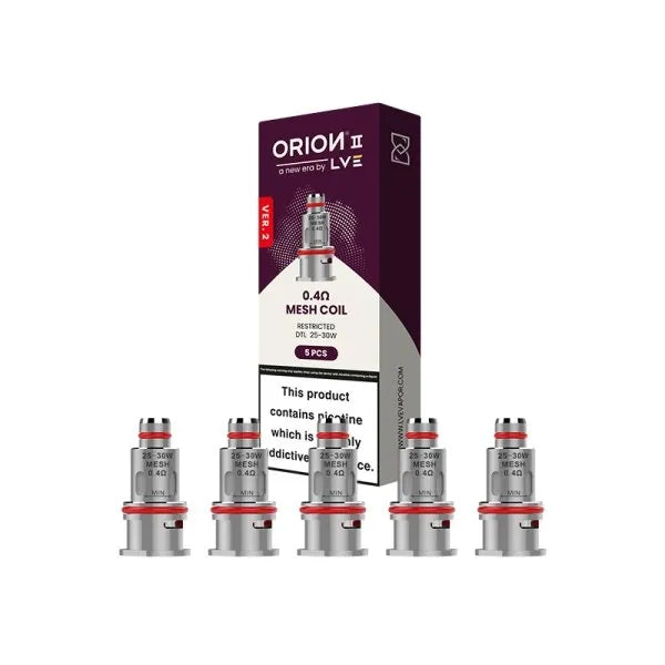 Orion II Pro 0.4/0.6/0.8Ω (5pz) - LVE Resistenze di ricambio