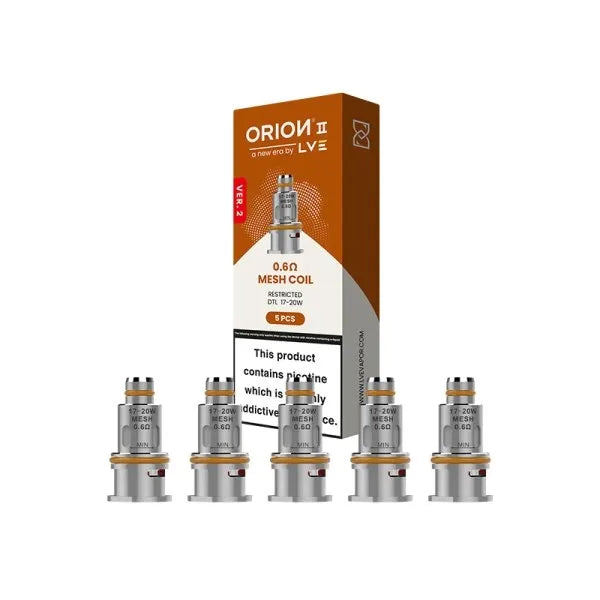 Orion II Pro 0.4/0.6/0.8Ω (5pz) - LVE Resistenze di ricambio
