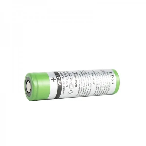 BATTERIA CERTIFICATA VTC5A 18650 2600mAh 30A