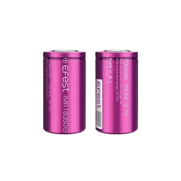 BATTERIA IMR 18350 700mAh 10.5A - Efest