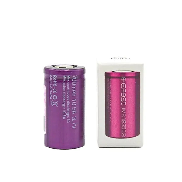 BATTERIA IMR 18350 700mAh 10.5A - Efest