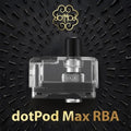 DotPod Max RBA 4ml Rigenerabile Single Coil – Dotmod (MTL / DL)