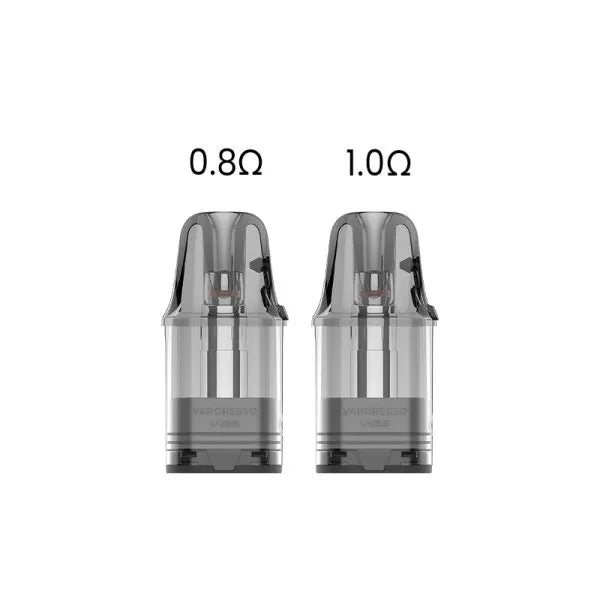 Vaporesso Vibe Dual Mesh V2 0.8-0.6Ω/1.0-0.7Ω 4.5ml Cartucce ricambio 2 Pz