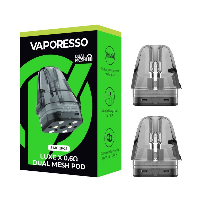 2 POD 5ML Dual Mesh Luxe X Vaporesso