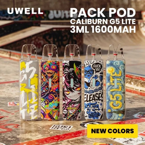 Pod Caliburn G5 Lite 3ml 1600mAh New Colors - Uwell