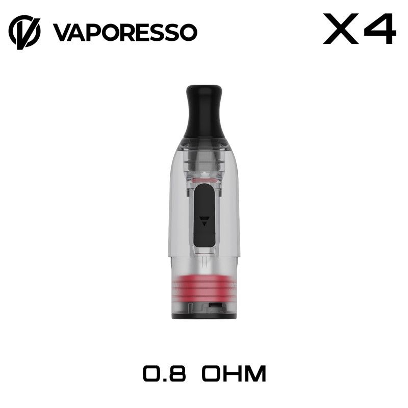 Pod di Ricambio per Eco One 0,8ohm 3ml Mesh T-Pod - 4 Pezzi - Vaporesso