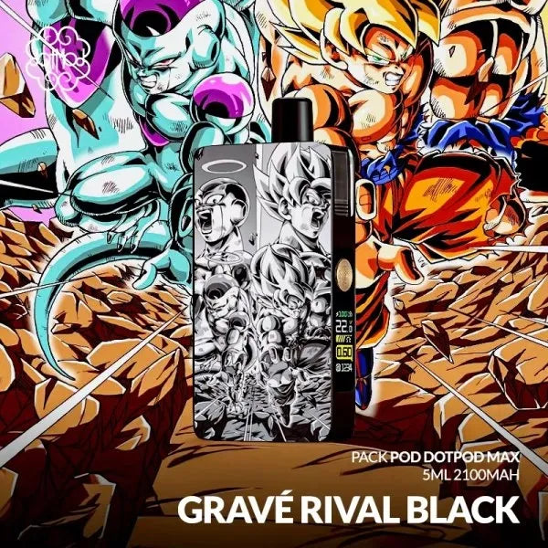 DotPod Max V1.5 5ml 2100mAh Rival Black  - Dotmod