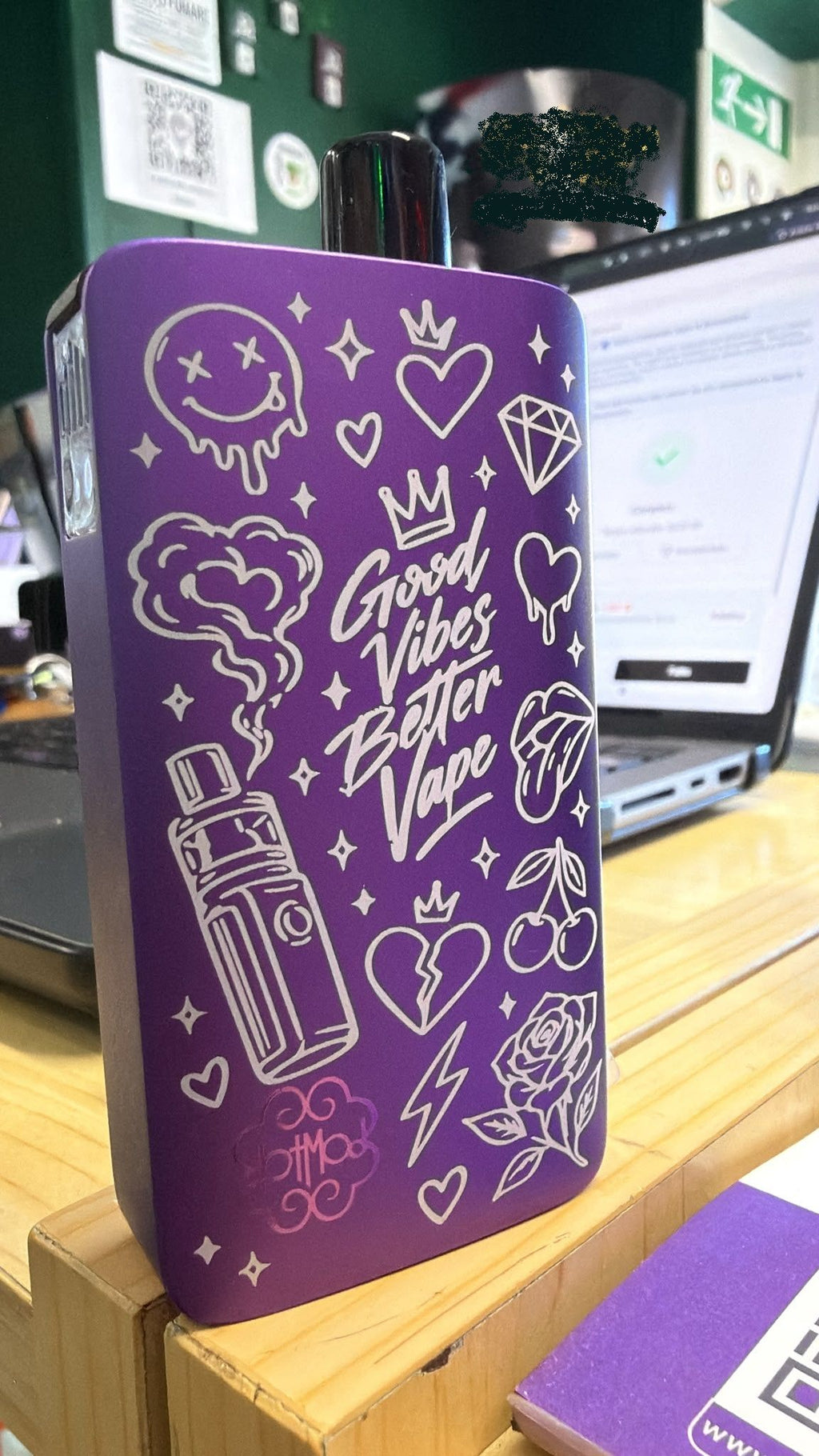 DotPod Max V1.5 Ectoplasma Engraved Purple – Dotmod