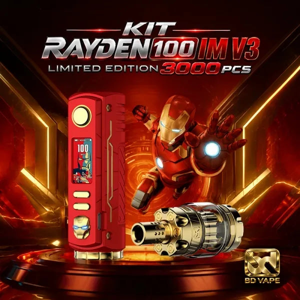 Kit Rayden 100 V3.0 IM Limited Edition - BD Vape