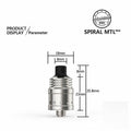 Spiral MTL RDA 18mm - Ambition Mods