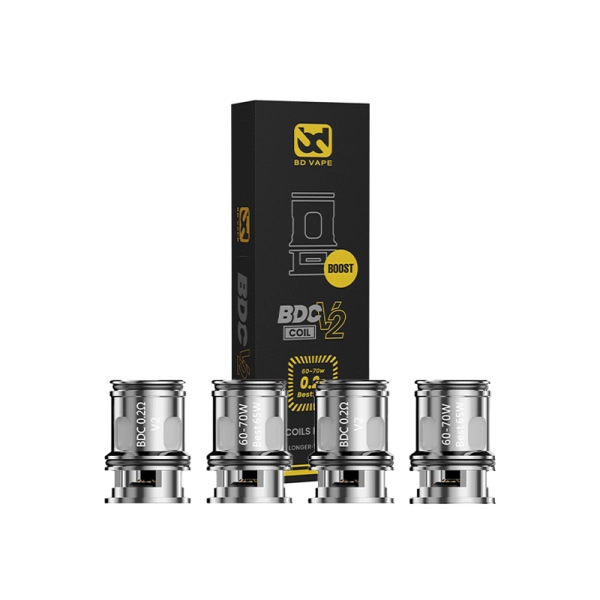 BDC V2 BOOST Coils BD Vape – confezione e resistenza