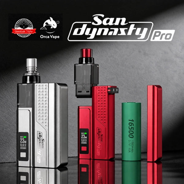 San Dynasty Pro Kit Pod – Gerobak Vapor x Orca Vape
