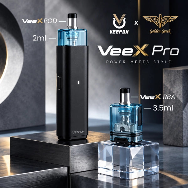 VeeX Pro – Veepon x Golden Greek – immagine generale (colorazione da verificare)