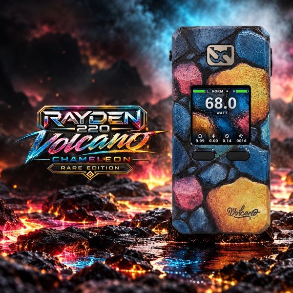 Rayden 220 Volcano Chameleon Stone Rare Edition BD Vape