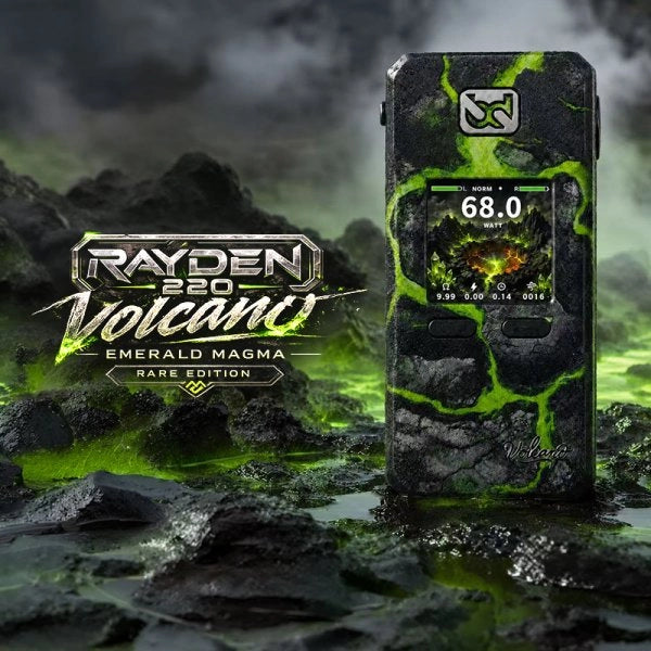 Rayden 220 Volcano Emerald Magma Rare Edition - BD Vape